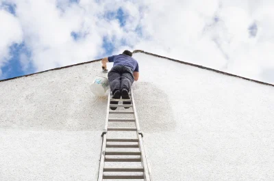 Peinture extérieure à Oradour — façades et ravalement